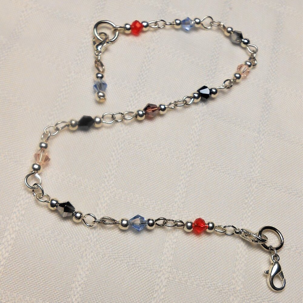 Ankle chain - No. 6 - Approx. 10 inches long Comes with a 1-inch extension